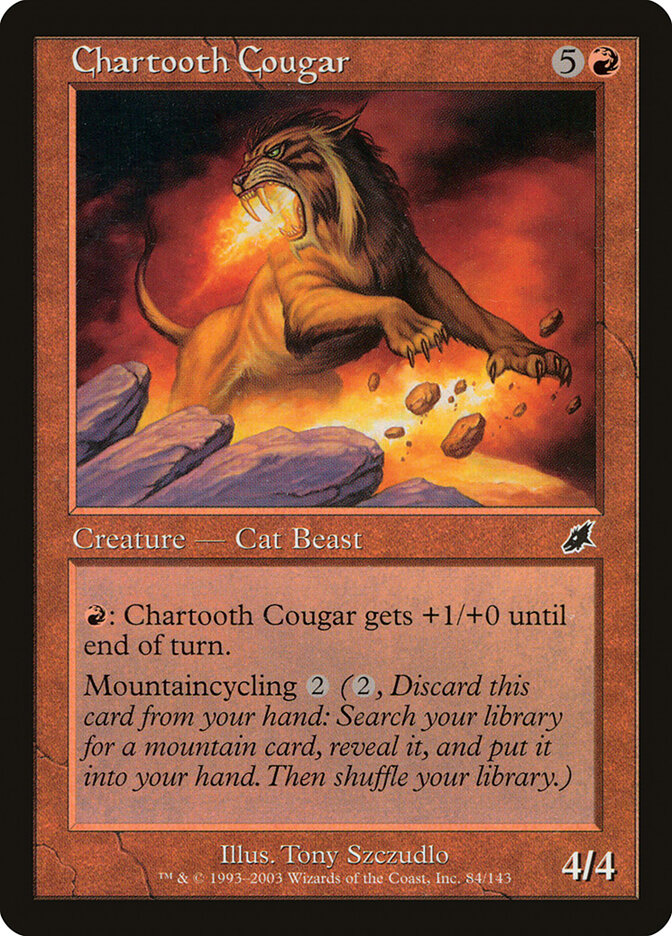 Chartooth Cougar (84) - Scourge (SCG)