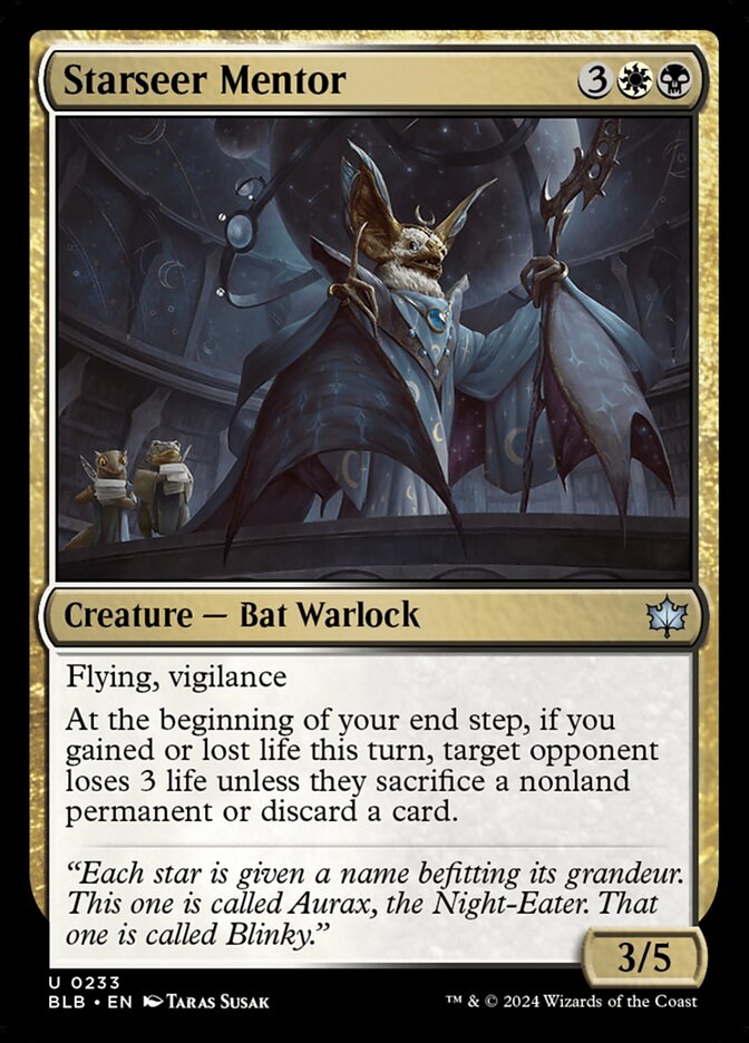 Starseer Mentor (233) - Bloomburrow (BLB)
