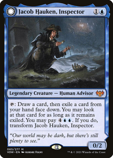 Jacob Hauken, Inspector // Hauken's Insight (65) - Innistrad: Crimson Vow (VOW)