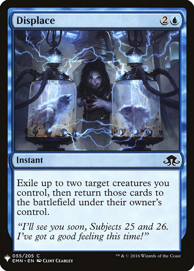 Displace (EMN-55) - The List (PLST)