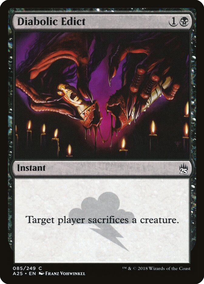 Diabolic Edict (85) - Masters 25 (A25)