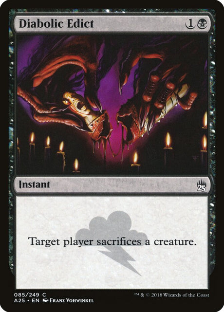 Diabolic Edict (85) - Masters 25 (A25)