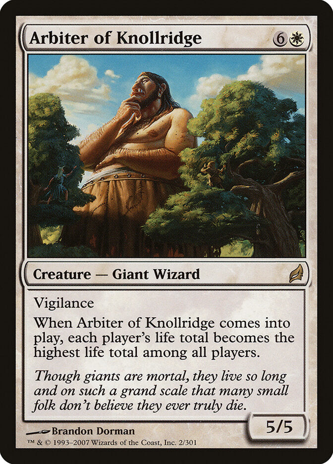 Arbiter of Knollridge (2) - Lorwyn (LRW)
