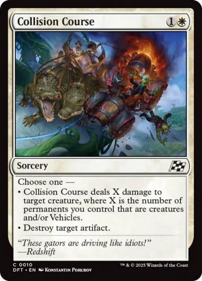 Collision Course - [Foil] Aetherdrift (DFT)