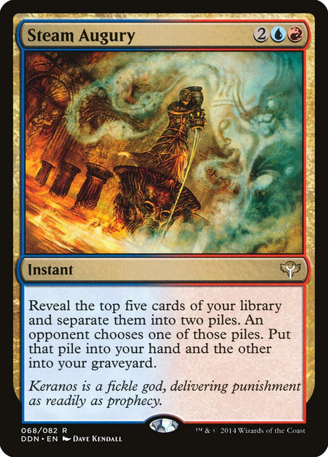Steam Augury (68) - Duel Decks: Speed vs. Cunning (DDN)
