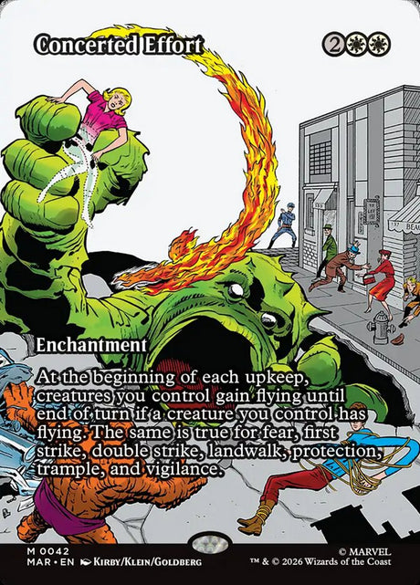 Concerted Effort (42) - Marvel Universe (MAR)