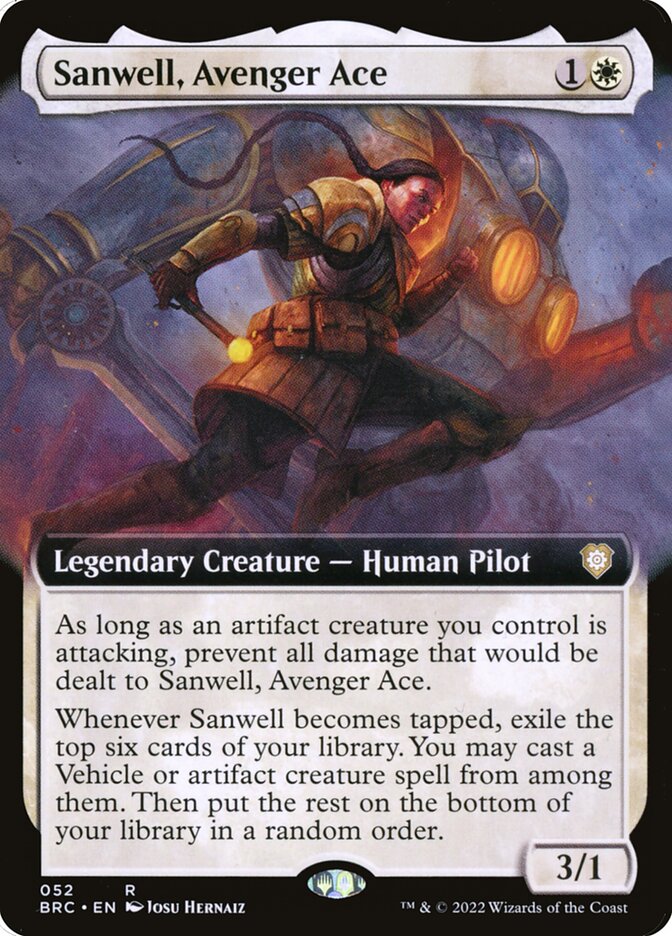 Sanwell, Avenger Ace (52) - The Brothers' War Commander (BRC)