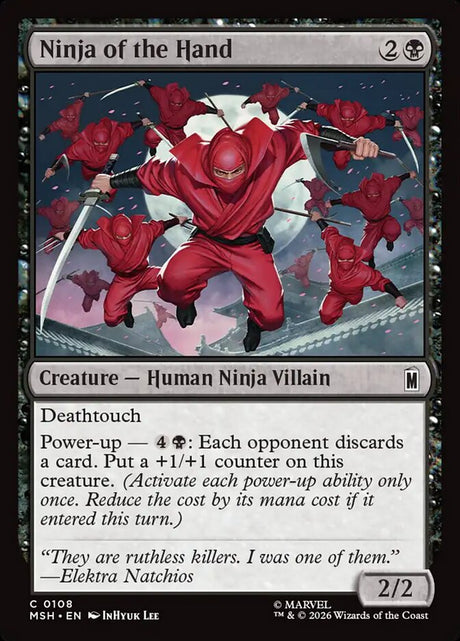 Ninja of the Hand (108) - Marvel Super Heroes (MSH)