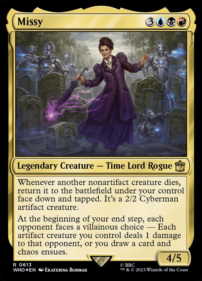 Missy (613) - Doctor Who (WHO)