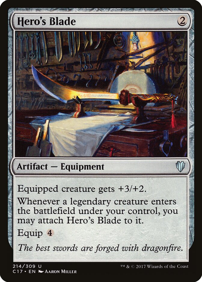 Hero's Blade (214) - Commander 2017 (C17)
