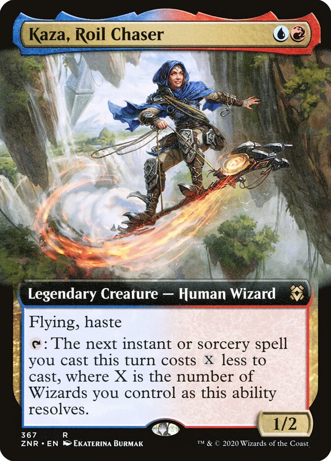 Kaza, Roil Chaser (367) - Zendikar Rising (ZNR)