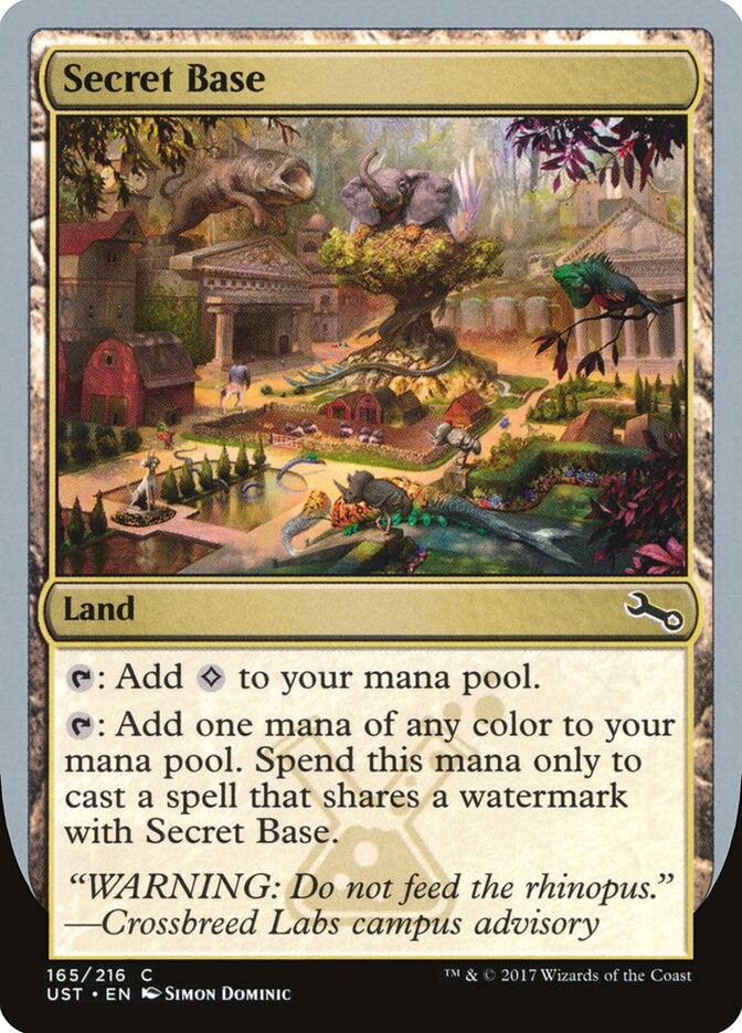 Secret Base (165e) - Unstable (UST)