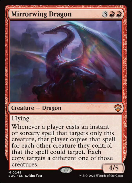 Mirrorwing Dragon (249) - Secrets of Strixhaven Commander (SOC)