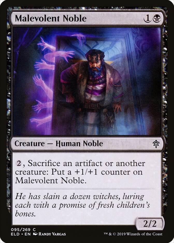 Malevolent Noble (95) - Throne of Eldraine (ELD)