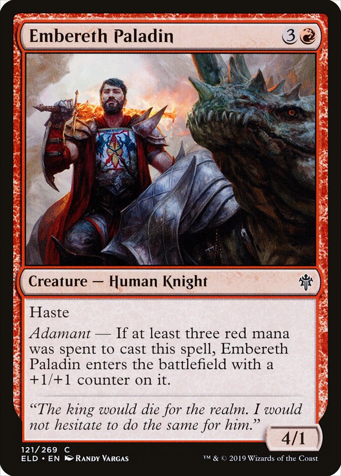 Embereth Paladin (121) - Throne of Eldraine (ELD)