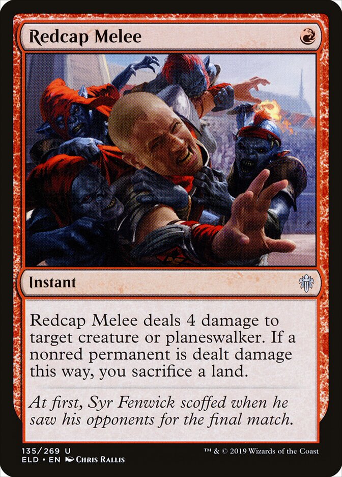 Redcap Melee (135) - Throne of Eldraine (ELD)
