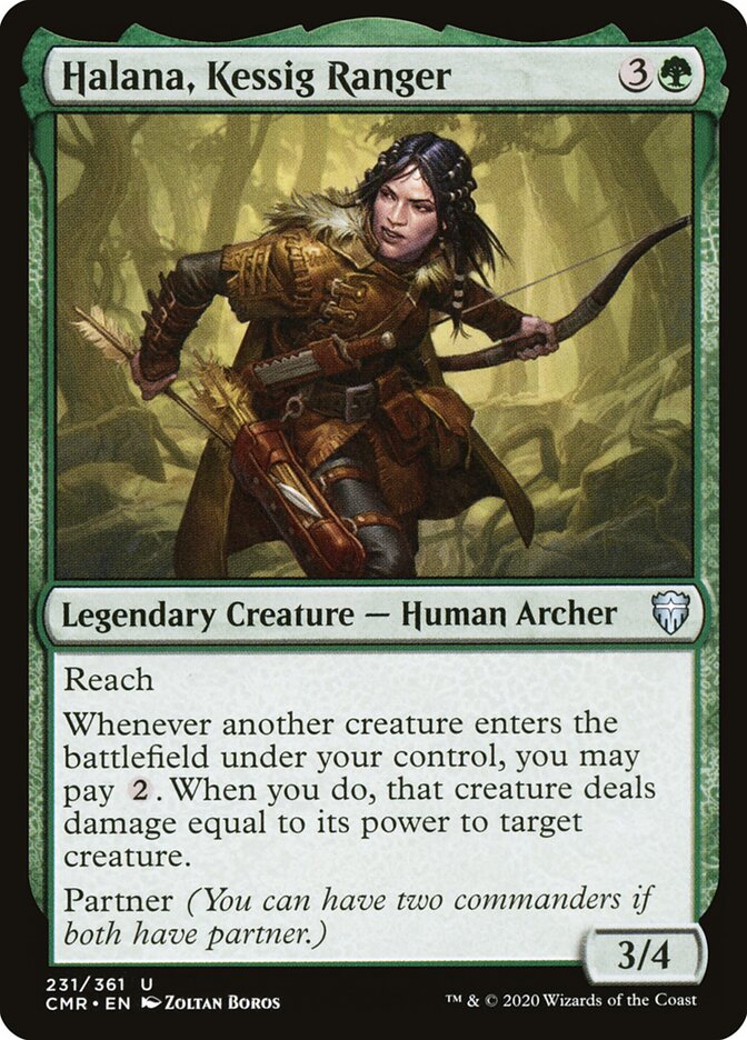 Halana, Kessig Ranger (231) - Commander Legends (CMR)