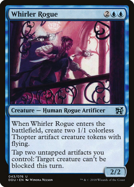 Whirler Rogue (43) - Duel Decks: Elves vs. Inventors (DDU)