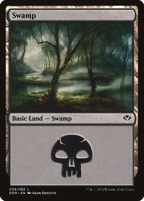 Swamp (39) - Duel Decks: Speed vs. Cunning (DDN)