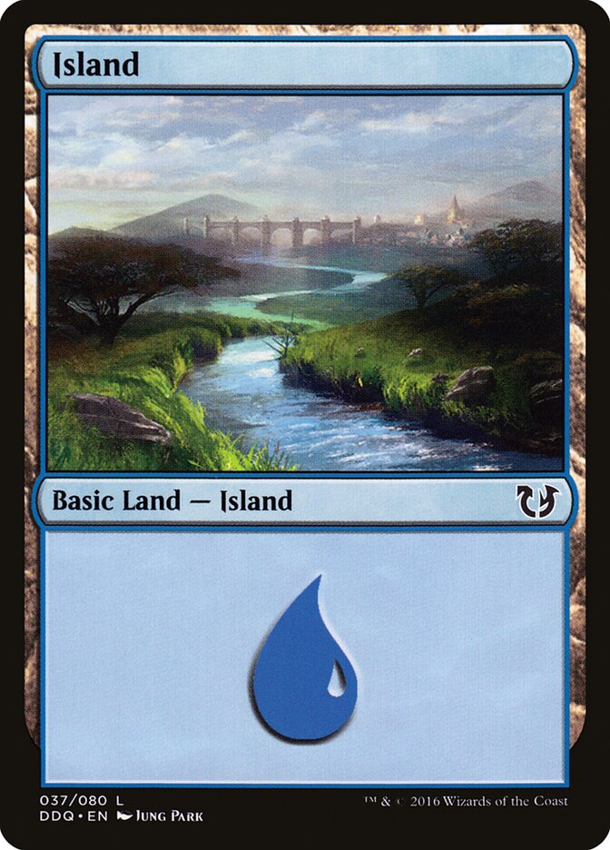 Island (37) - Duel Decks: Blessed vs. Cursed (DDQ)