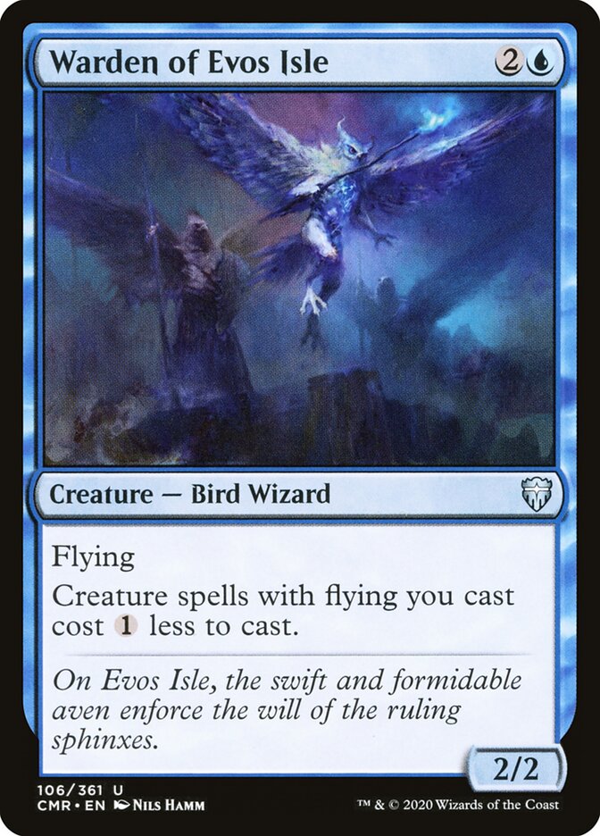 Warden of Evos Isle (106) - Commander Legends (CMR)