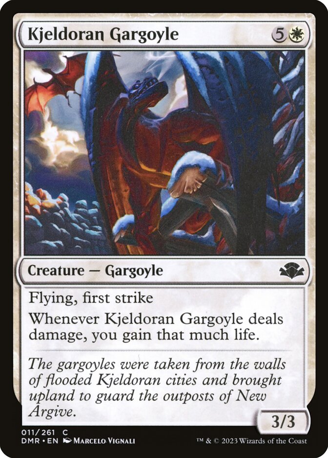 Kjeldoran Gargoyle (11) - Dominaria Remastered (DMR)