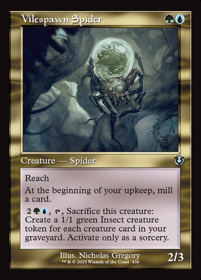Vilespawn Spider - [Foil, Retro Frame] Innistrad Remastered (INR)