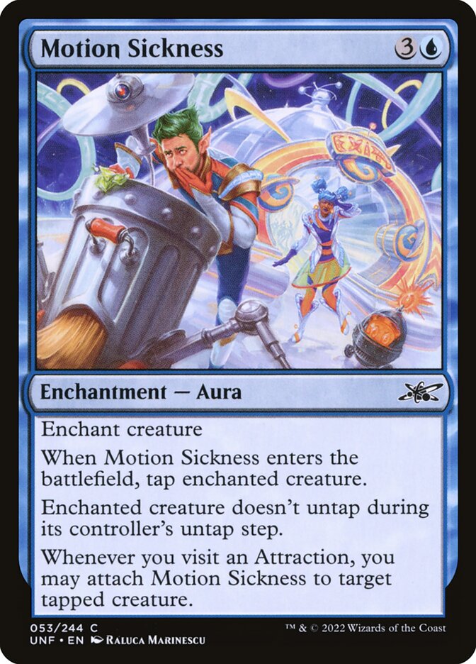 Motion Sickness (53) - Unfinity (UNF)