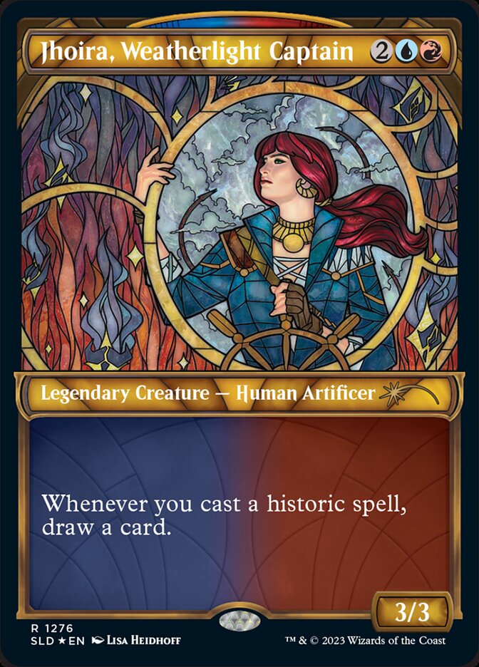 Jhoira, Weatherlight Captain (1276) - Secret Lair Drop (SLD)