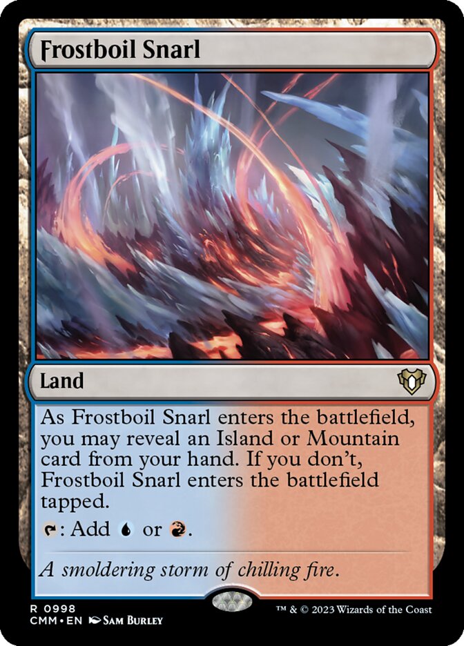 Frostboil Snarl (998) - Commander Masters (CMM)