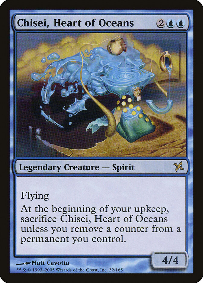 Chisei, Heart of Oceans (32) - Betrayers of Kamigawa (BOK)