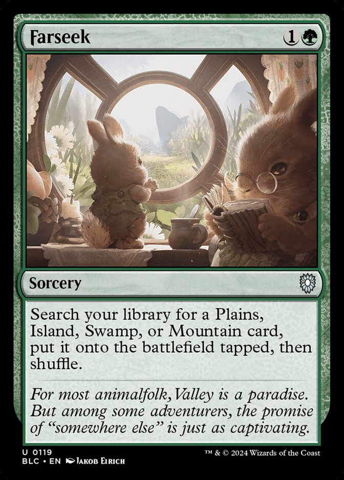Farseek (119) - Bloomburrow Commander (BLC)