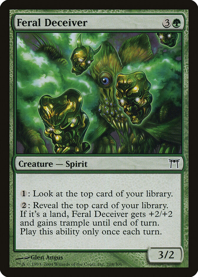 Feral Deceiver (208) - Champions of Kamigawa (CHK)