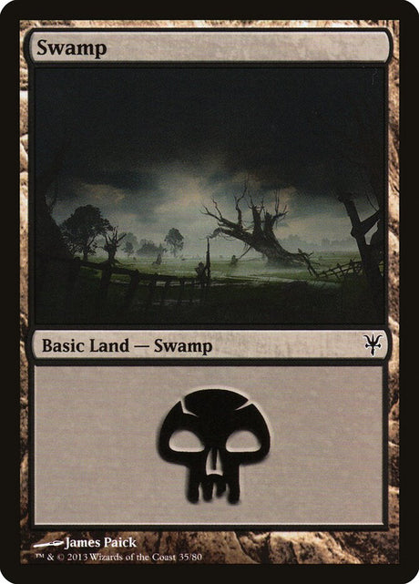 Swamp (35) - Duel Decks: Sorin vs. Tibalt (DDK)