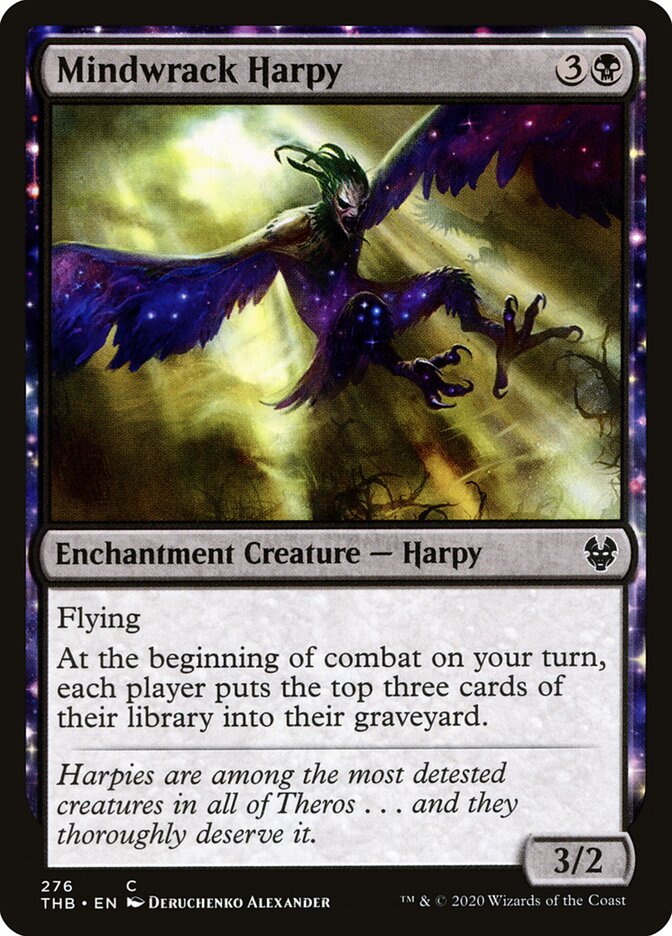 Mindwrack Harpy (276) - Theros Beyond Death (THB)