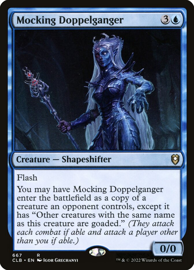 Mocking Doppelganger (667) - Commander Legends: Battle for Baldur's Gate (CLB)