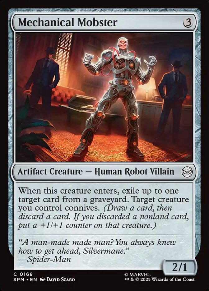 Mechanical Mobster (168) - [Foil] Marvel's Spider-Man (SPM)