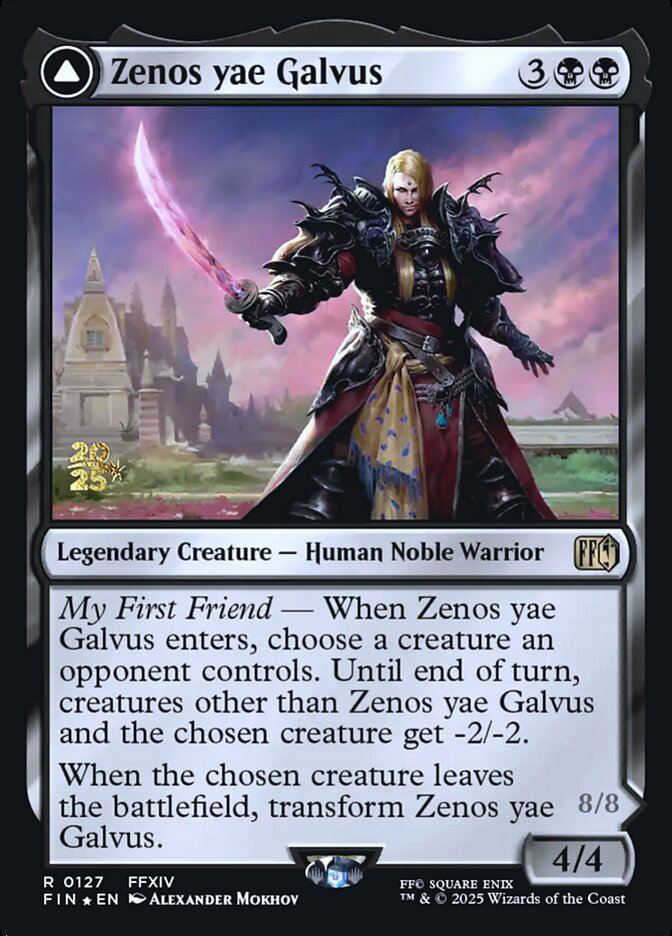 Zenos yae Galvus // Shinryu, Transcendent Rival (127s) - Final Fantasy Promos (PFIN)