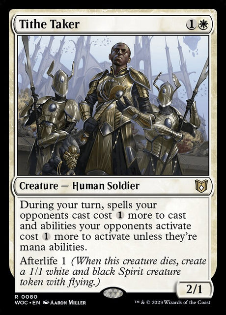 Tithe Taker (80) - Wilds of Eldraine Commander (WOC)