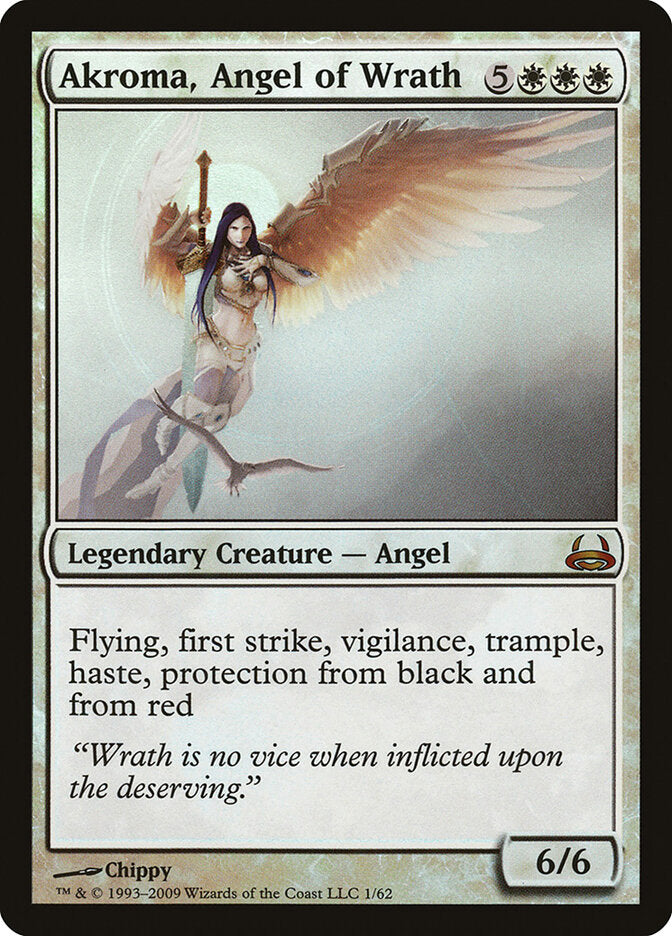 Akroma, Angel of Wrath (1) - Duel Decks: Divine vs. Demonic (DDC)