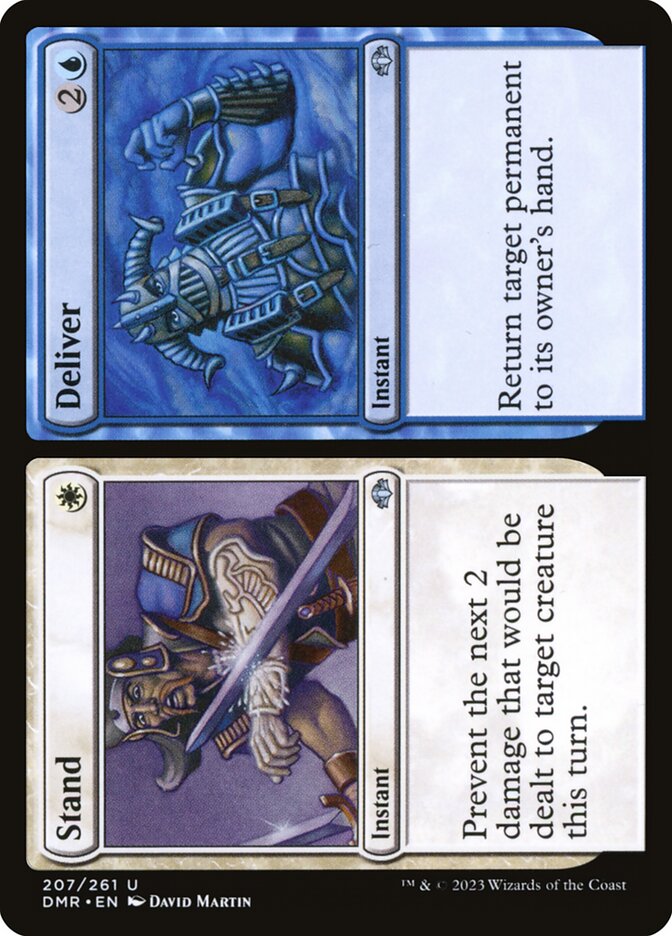 Stand // Deliver (207) - Dominaria Remastered (DMR)