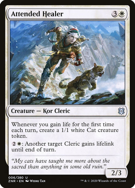 Attended Healer (6) - Zendikar Rising (ZNR)