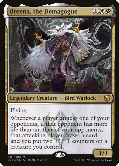 Breena, the Demagogue (1) - Commander 2021 (C21)