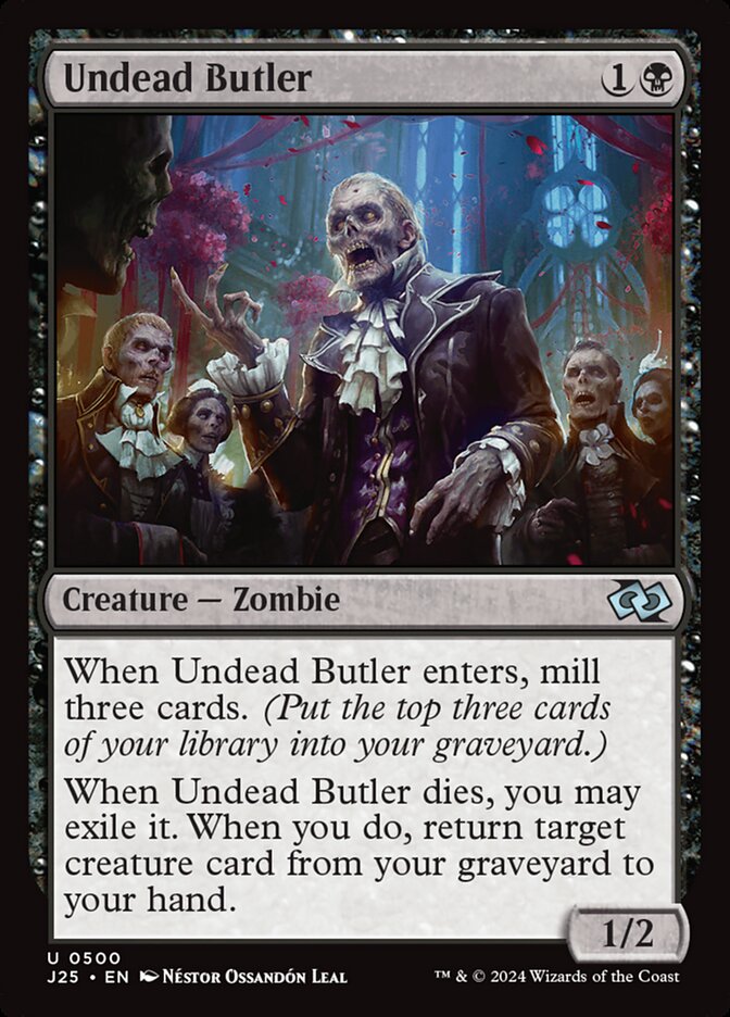 Undead Butler (500) - Foundations Jumpstart (J25)