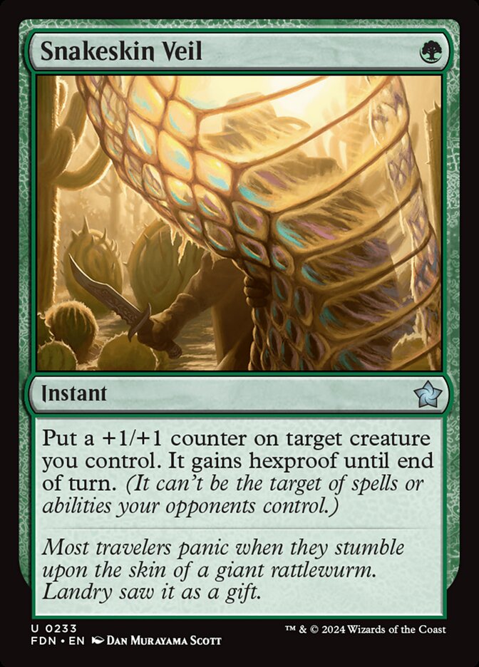Snakeskin Veil (233) - Foundations (FDN)