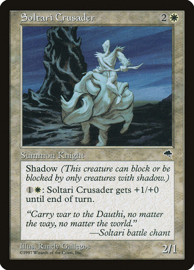 Soltari Crusader (41) - Tempest (TMP)