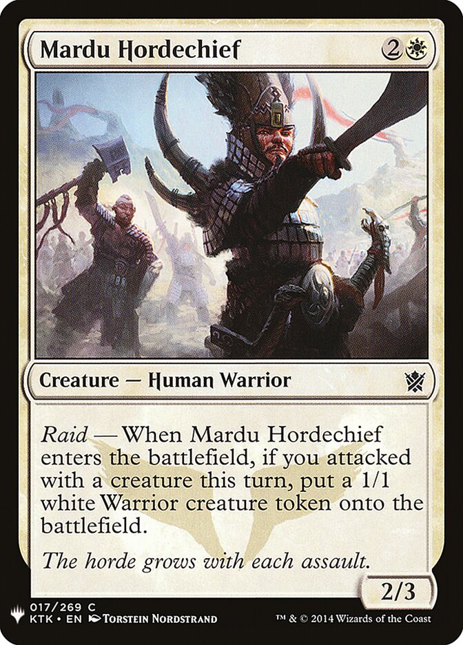 Mardu Hordechief (KTK-17) - The List (PLST)