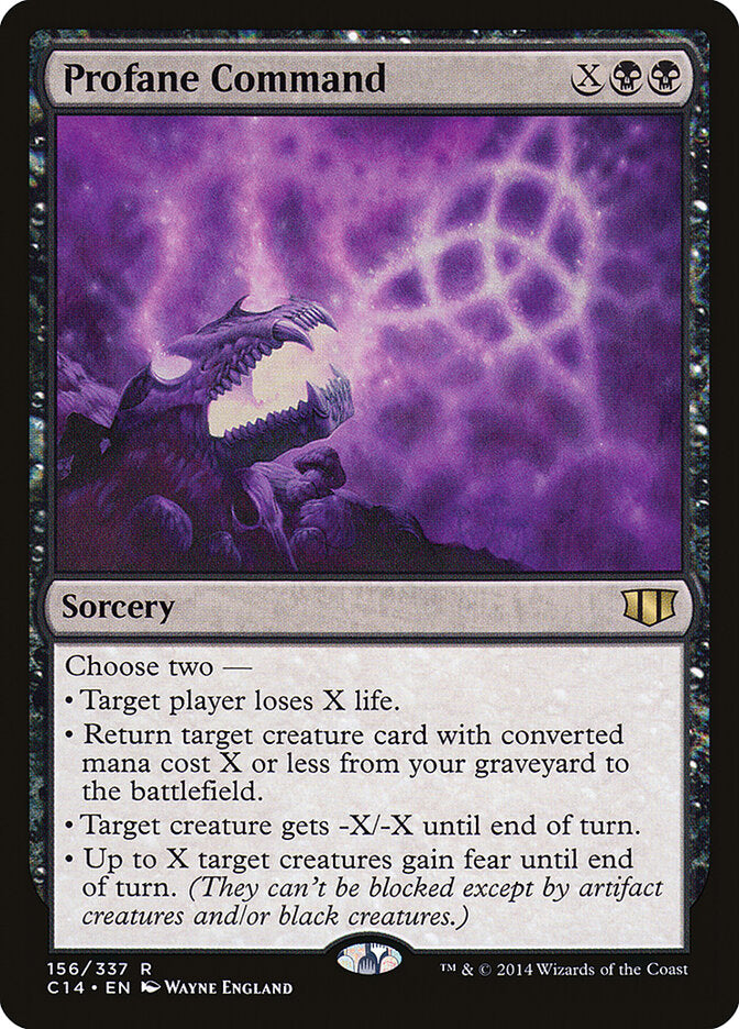 Profane Command (156) - Commander 2014 (C14)