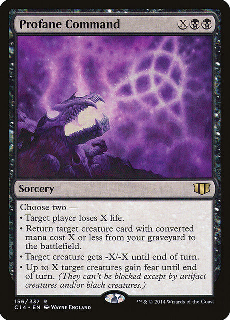 Profane Command (156) - Commander 2014 (C14)