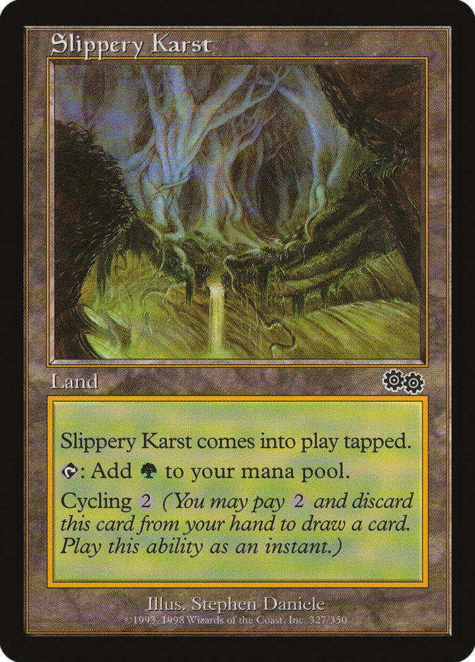 Slippery Karst (327) - Urza's Saga (USG)
